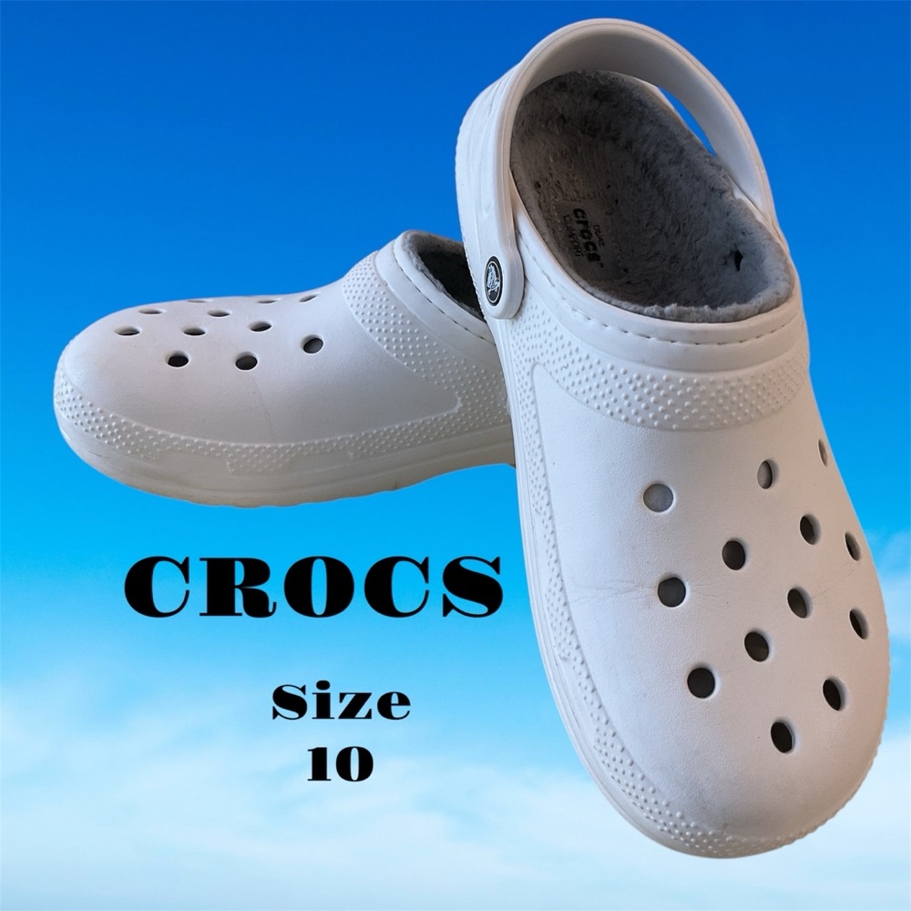 White Crocs